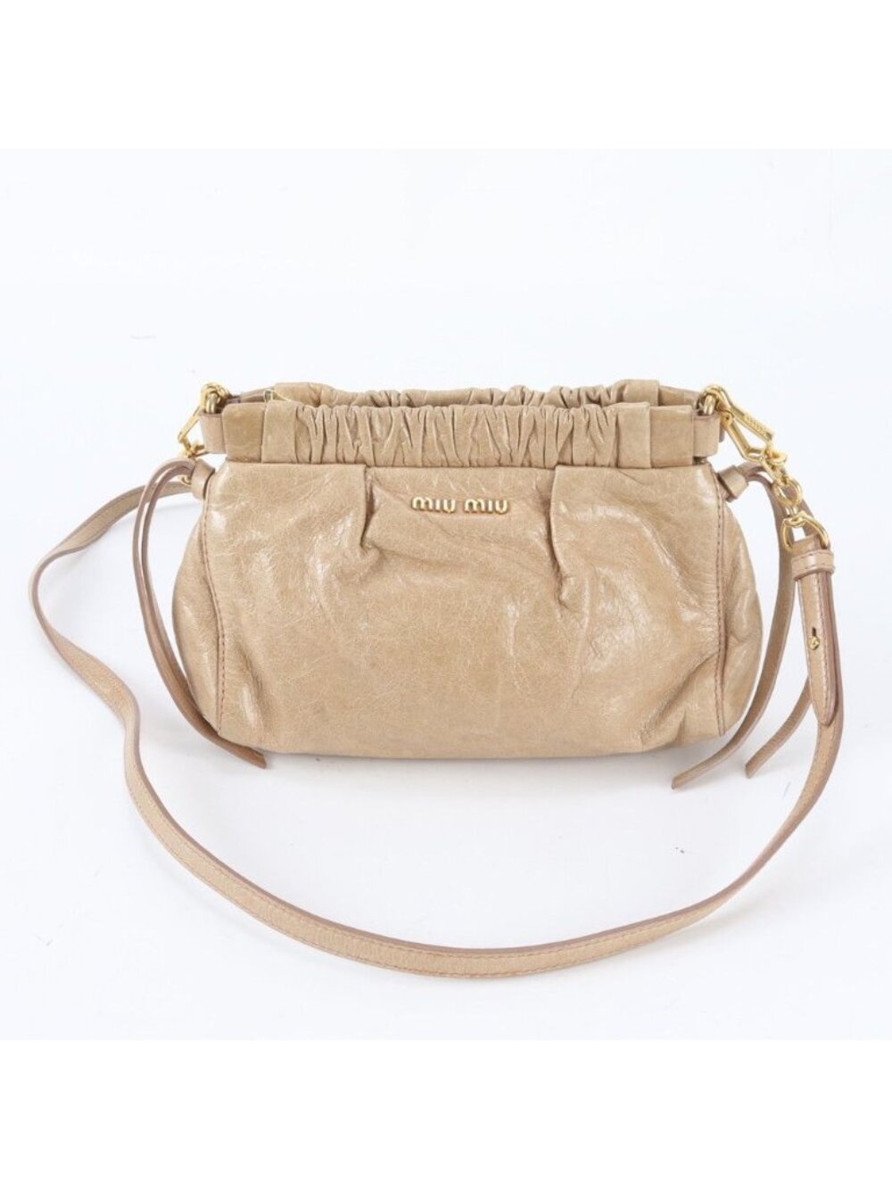 Miu Miu Leather Shoulder Bag